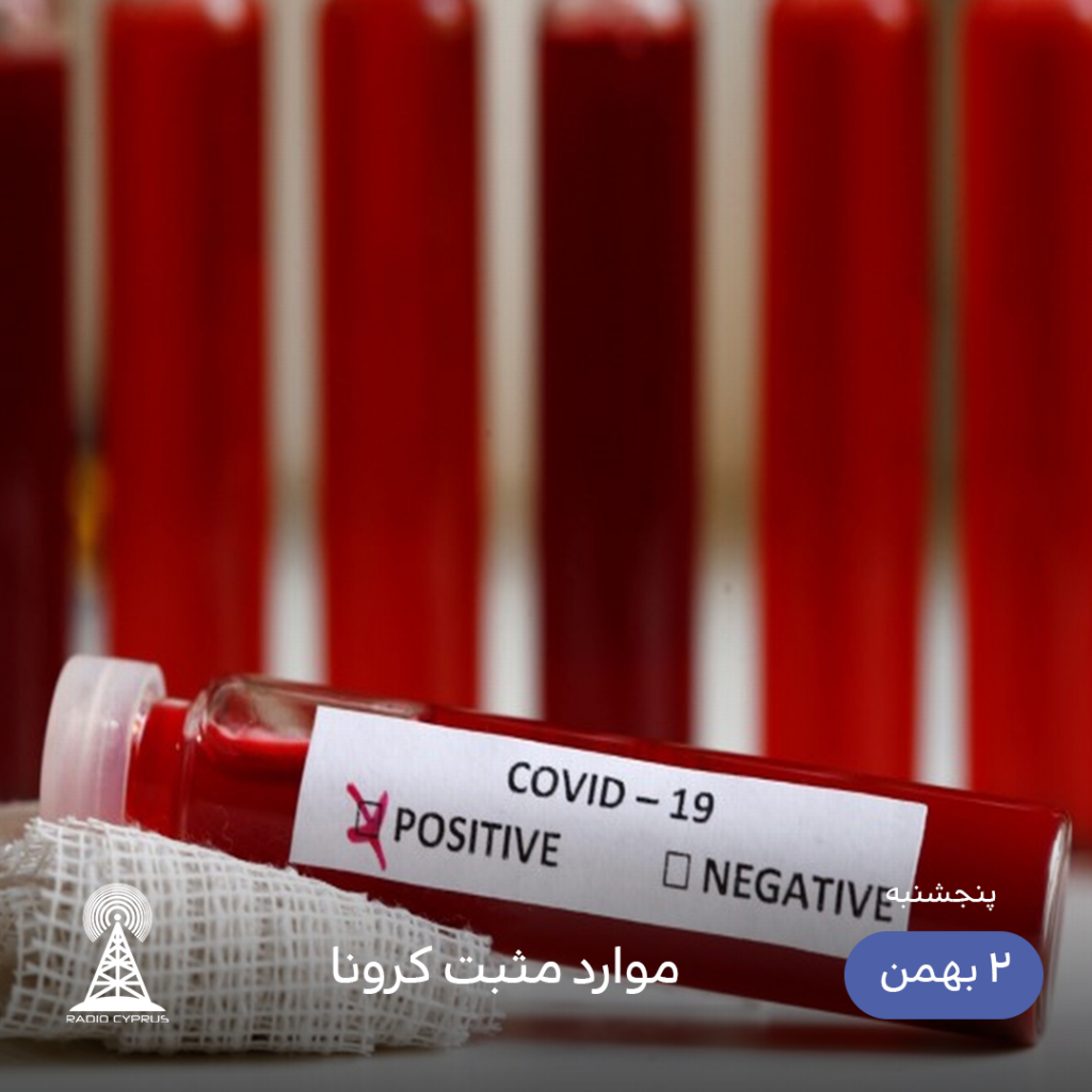 موارد مثبت کرونا - رادیو قبرس